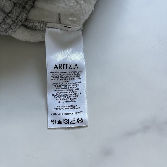 Aritzia Sweatfleece Mega Fit Sweatpants Joggers Size XS Gray Gorpcore Y2K Skater - Picture 8 of 10